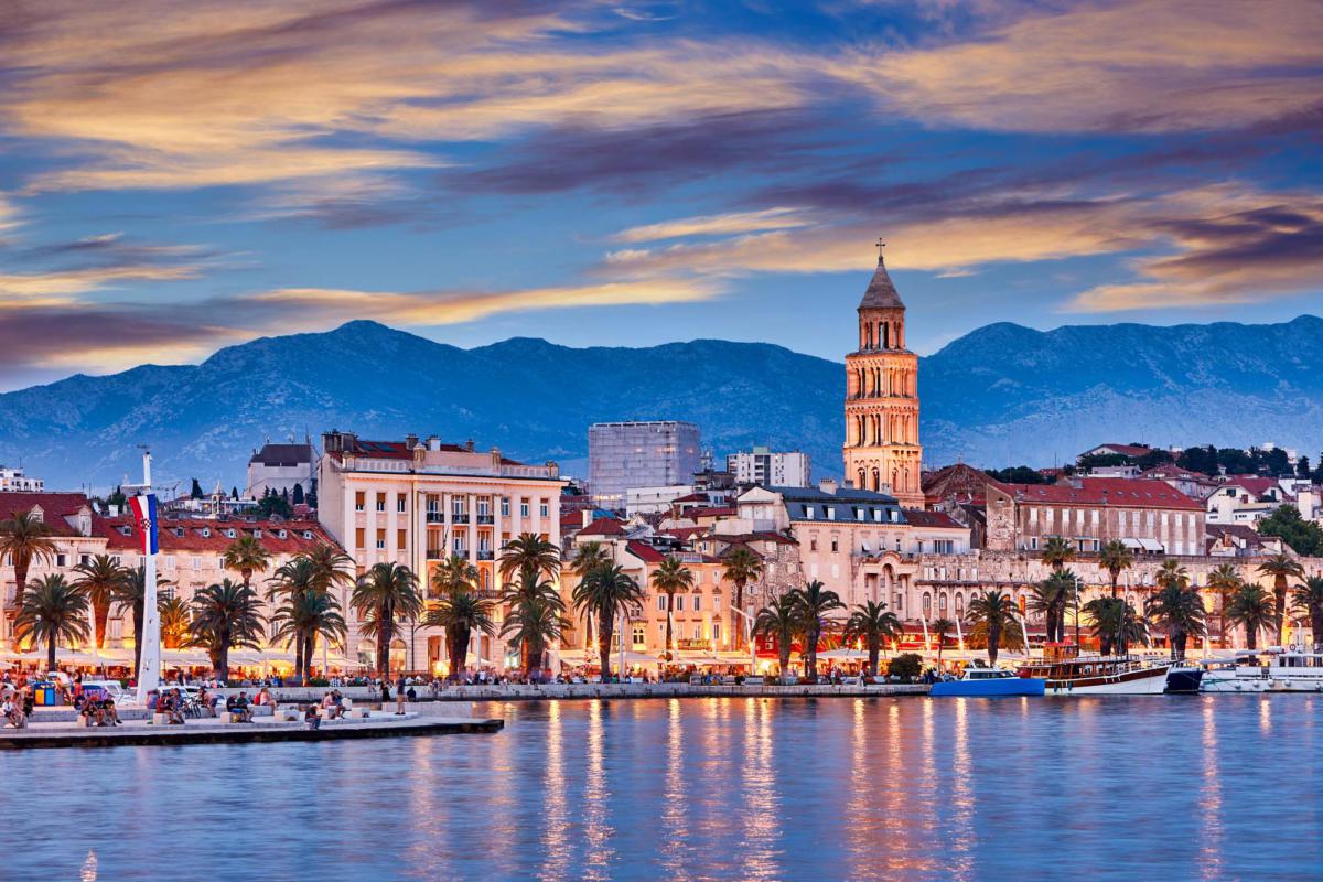 Split,,Croatia.,View,Of,Split,The,Second,Largest,City,Of